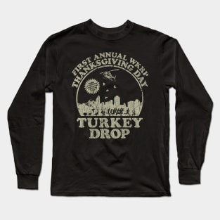 VINTAGE -  WKRP TURKEY DROP Long Sleeve T-Shirt